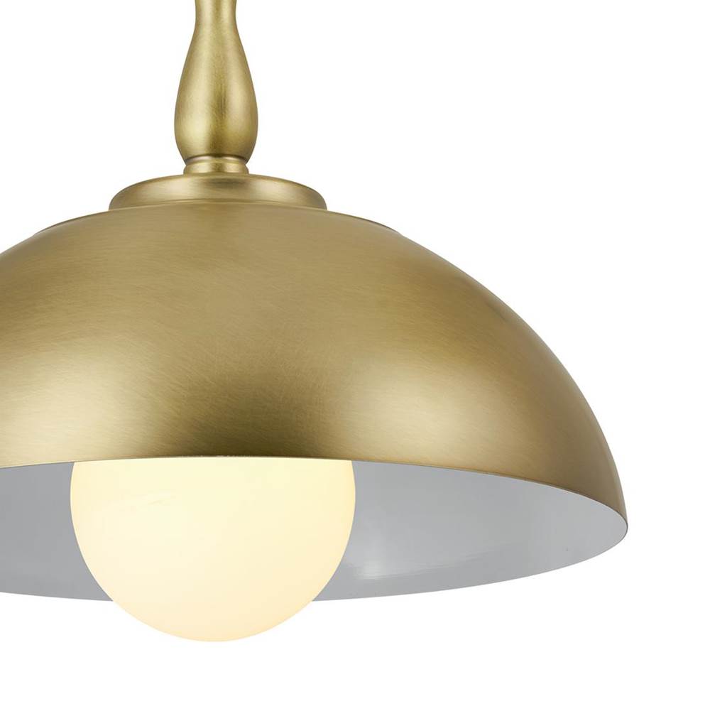 Kichler Lighting 52476NBR Natural Brass Pendant 1lt Image 4