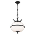 Kichler Lighting 52478BKT Textured Black Pendant 2lt Image 1