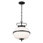 Kichler Lighting 52478BKT Textured Black Pendant 2lt Image 1