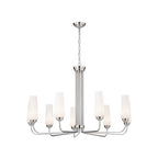 Kichler Lighting Truby 38'' 9 Light Chandelier Black