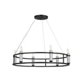 Kichler Lighting 52490BK Black Chandelier 6lt Image 1