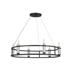 Kichler Lighting 52490BK Black Chandelier 6lt Image 1