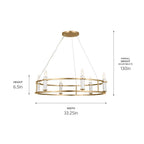 Kichler Lighting Rosalind Chandelier 6lt
