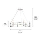 Kichler Lighting Rosalind Chandelier 6lt