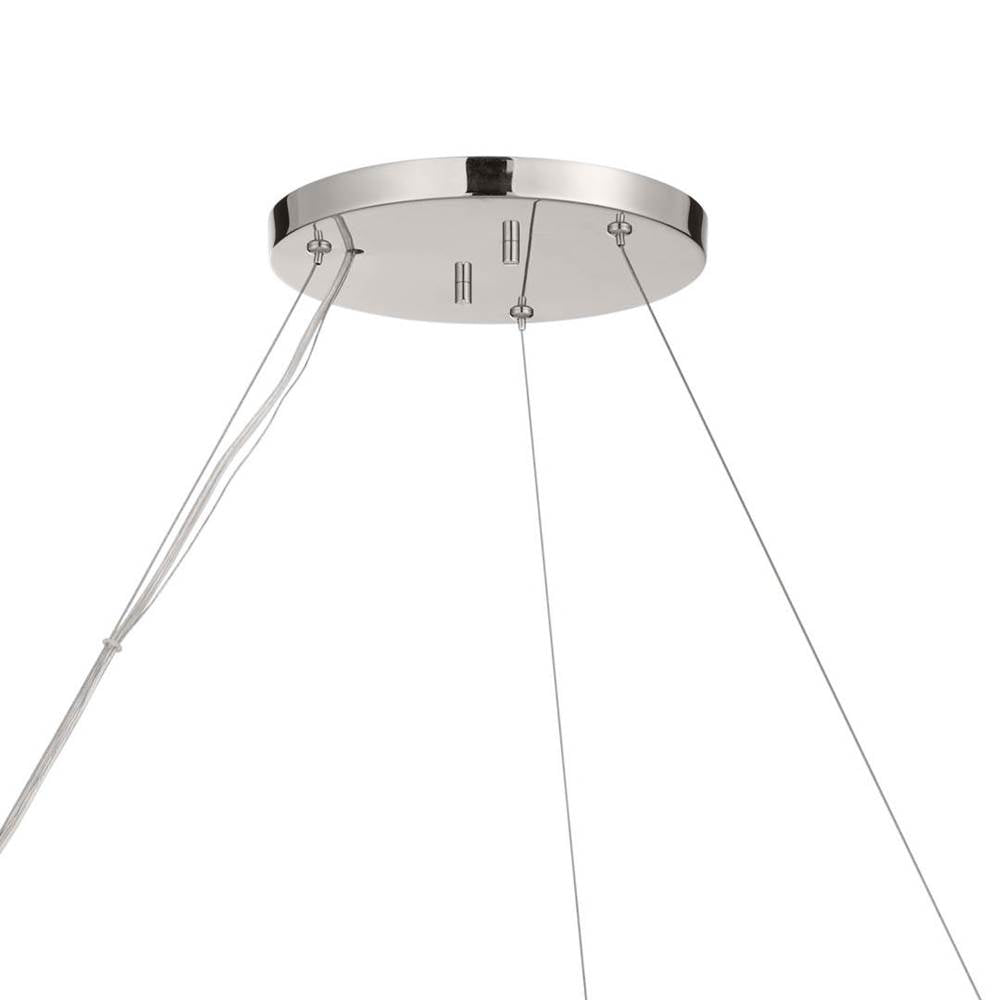 Kichler Lighting 52490PN Polished Nickel Chandelier 6lt Image 2