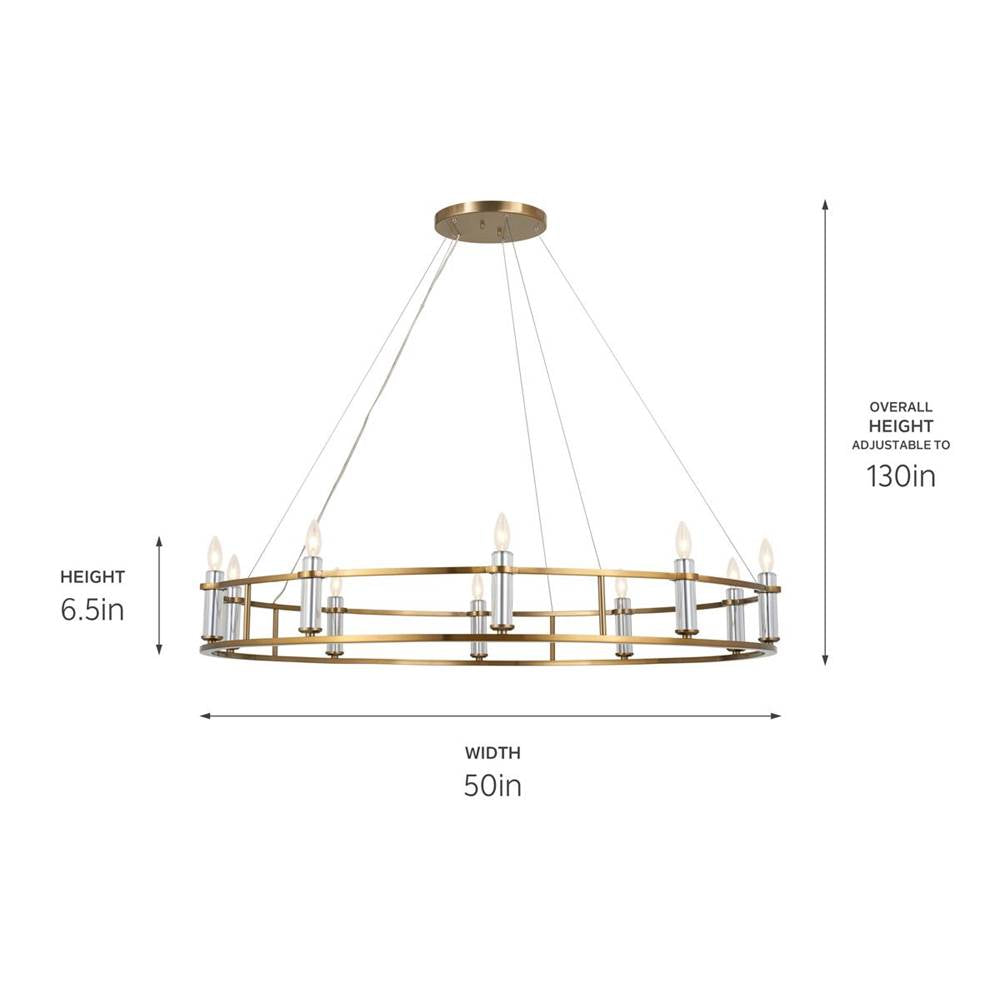 Kichler Lighting Rosalind Chandelier 10lt