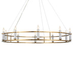 Kichler Lighting 52491BNB Brushed Natural Brass Chandelier 10lt Image 3