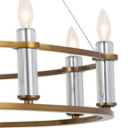 Kichler Lighting 52491BNB Brushed Natural Brass Chandelier 10lt Image 4