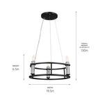 Kichler Lighting Rosalind Mini Chandelier 3lt