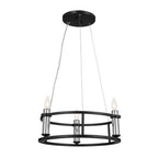 Kichler Lighting 52493BK Black Mini Chandelier 3lt Image 1