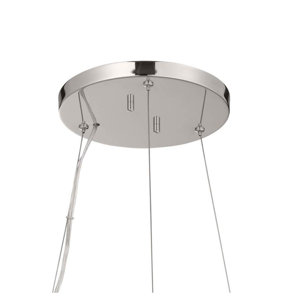 Kichler Lighting 52493PN Polished Nickel Mini Chandelier 3lt Image 2