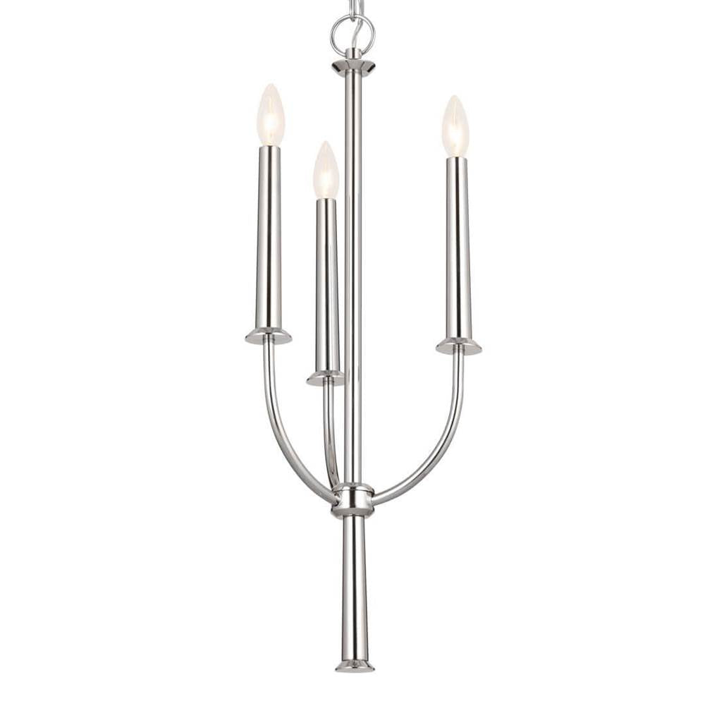 Kichler Lighting 52496PN Polished Nickel Mini Chandelier 3lt Image 3