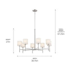 Kichler Lighting Ali Chandelier 8lt