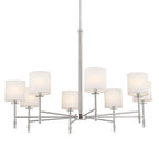 Kichler Lighting 52502PN Polished Nickel Chandelier 8lt Image 3