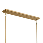 Kichler Lighting 52503BNB Brushed Natural Brass Linear Chandelier 10lt Image 2