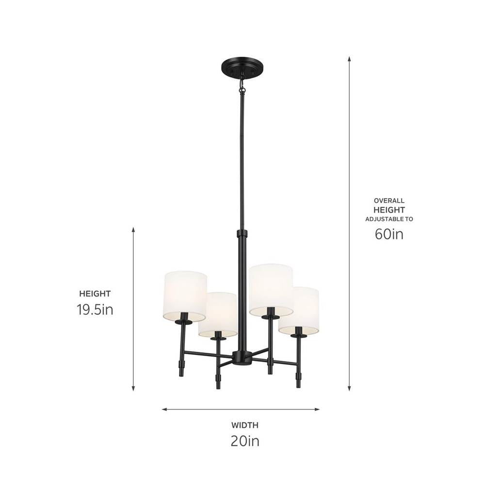 Kichler Lighting Ali Mini Chandelier 4lt