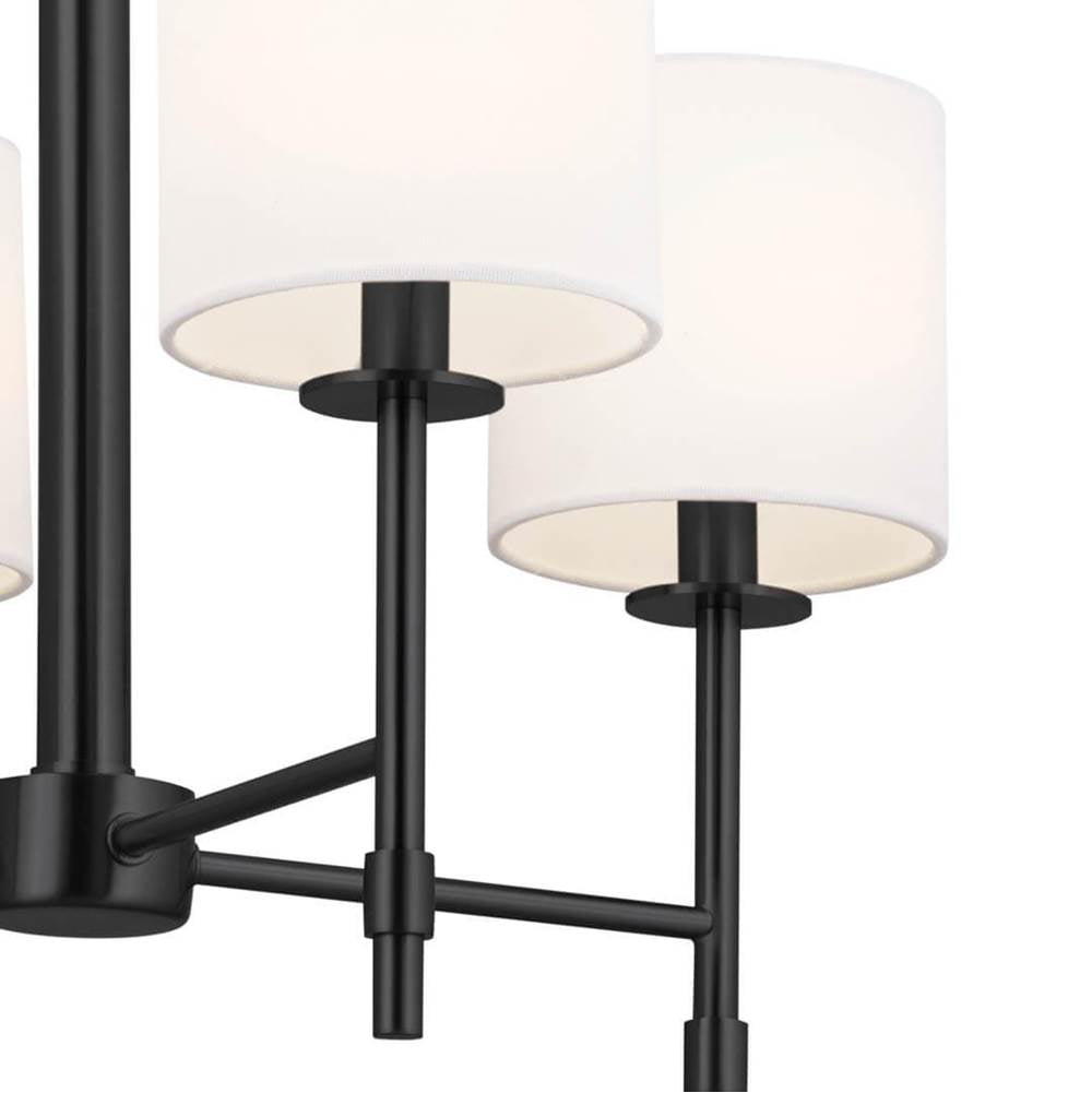Kichler Lighting 52504BK Black Mini Chandelier 4lt Image 4