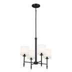 Kichler Lighting 52504BK Black Mini Chandelier 4lt Image 1