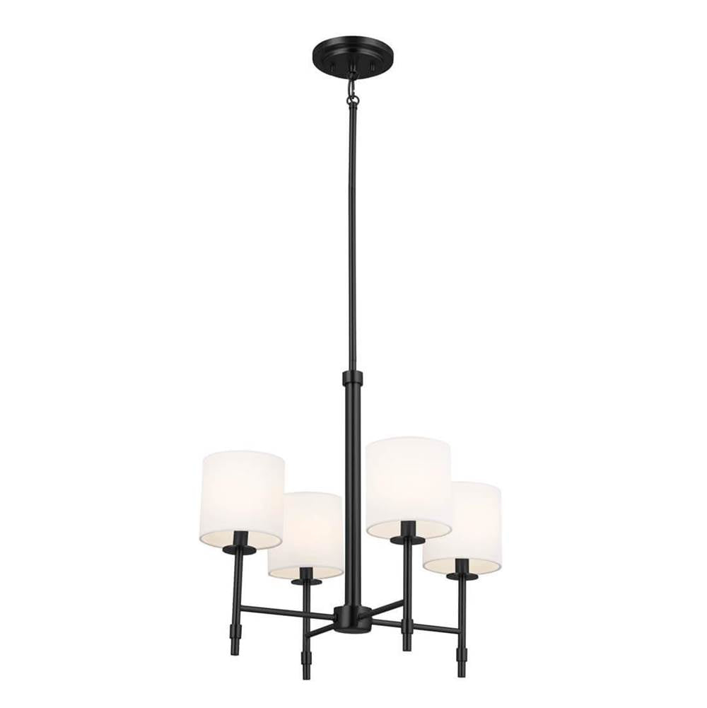 Kichler Lighting 52504BK Black Mini Chandelier 4lt Image 1