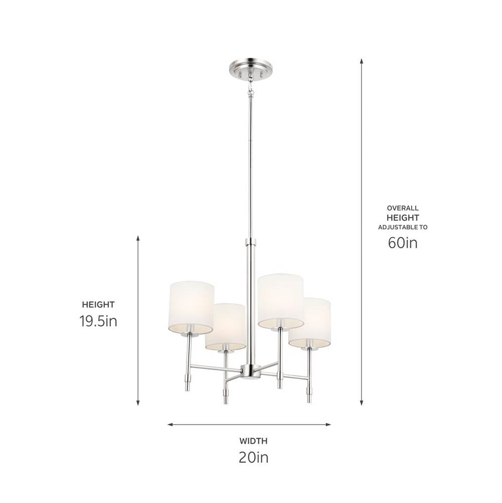 Kichler Lighting Ali Mini Chandelier 4lt