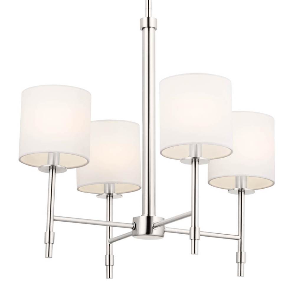Kichler Lighting 52504PN Polished Nickel Mini Chandelier 4lt Image 3