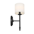 Kichler Lighting 52505BK Black Wall Sconce 1lt Image 2