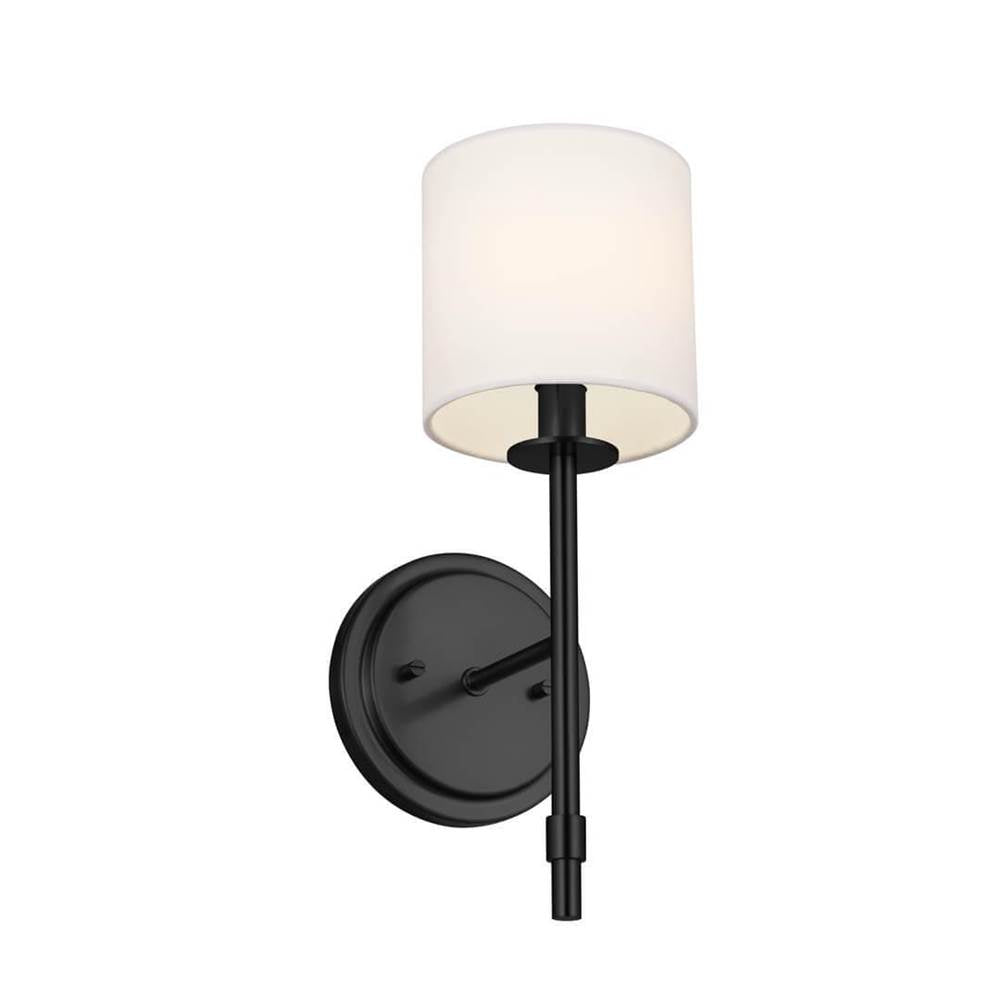 Kichler Lighting 52505BK Black Wall Sconce 1lt Image 1