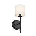 Kichler Lighting 52505BK Black Wall Sconce 1lt Image 1