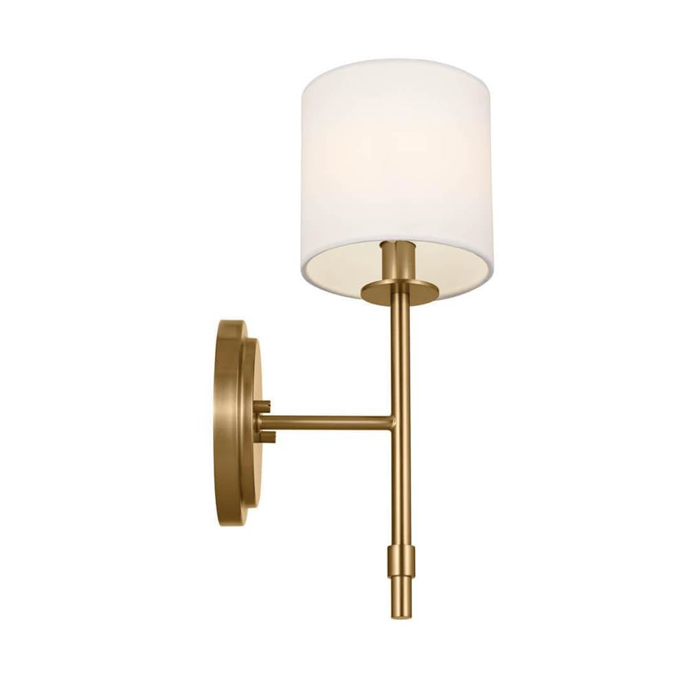 Kichler Lighting 52505BNB Brushed Natural Brass Wall Sconce 1lt Image 2