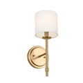 Kichler Lighting 52505BNB Brushed Natural Brass Wall Sconce 1lt Image 1