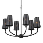 Kichler Lighting 52508BK Black Chandelier 6lt Image 3