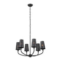 Kichler Lighting 52508BK Black Chandelier 6lt Image 1