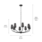 Kichler Lighting Adeena Chandelier 8lt