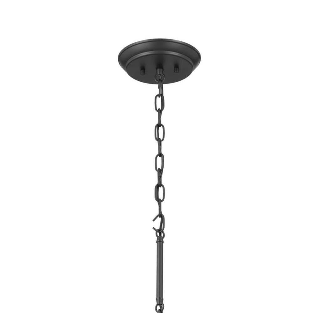 Kichler Lighting 52509BK Black Chandelier 8lt Image 2