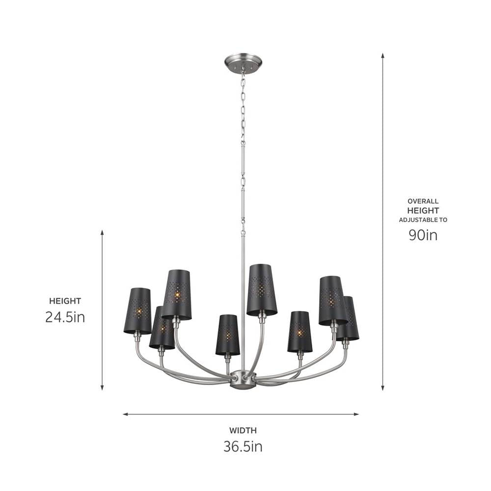 Kichler Lighting Adeena Chandelier 8lt