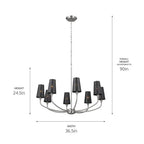 Kichler Lighting Adeena Chandelier 8lt