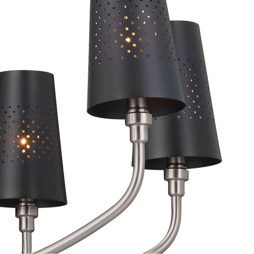 Kichler Lighting 52509CLP Classic Pewter Chandelier 8lt Image 4