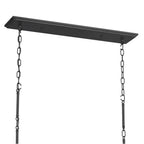 Kichler Lighting 52510BK Black Linear Chandelier 8lt Image 2