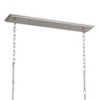 Kichler Lighting 52510CLP Classic Pewter Linear Chandelier 8lt Image 2
