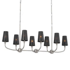 Kichler Lighting 52510CLP Classic Pewter Linear Chandelier 8lt Image 3