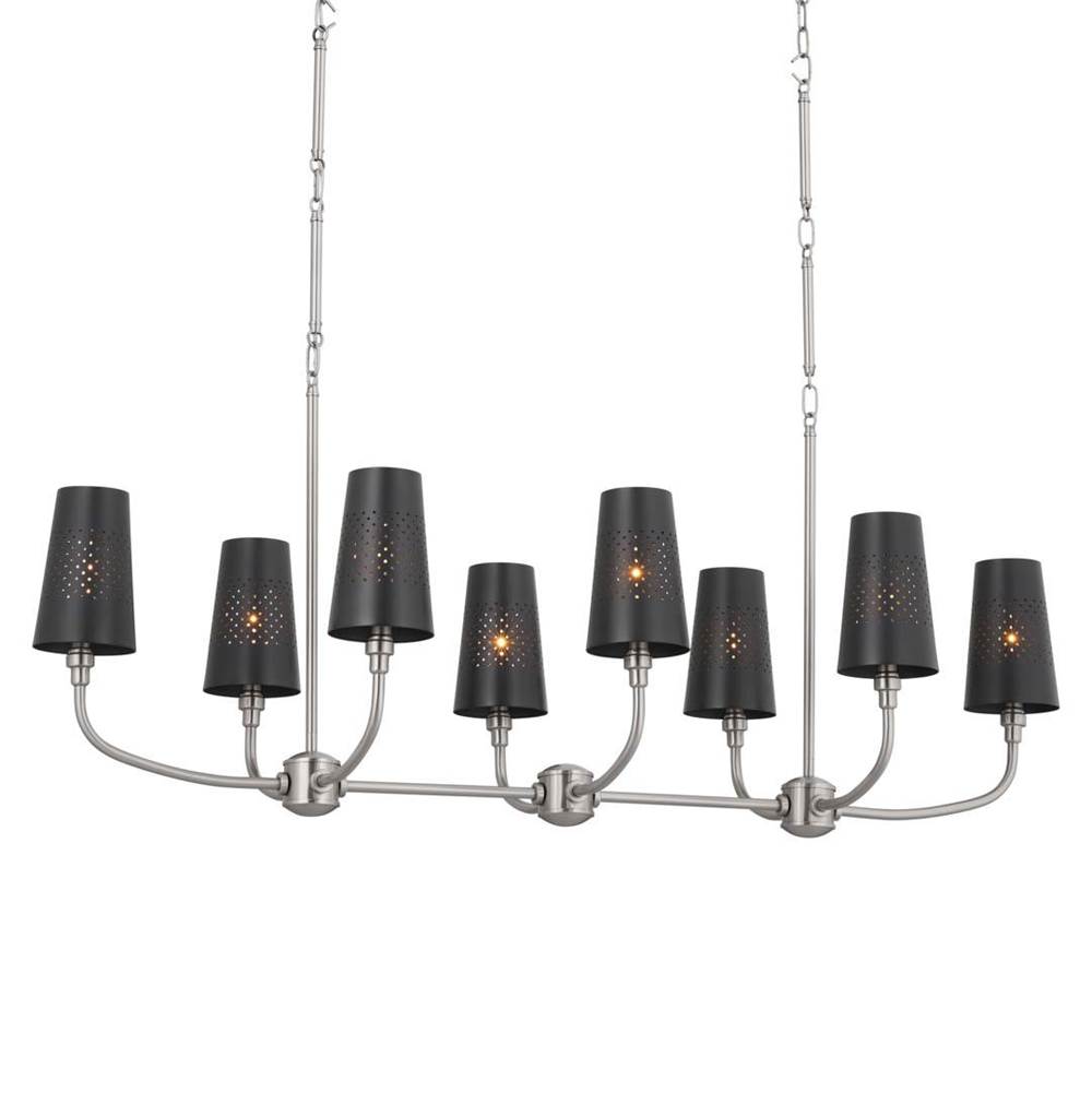 Kichler Lighting 52510CLP Classic Pewter Linear Chandelier 8lt Image 3