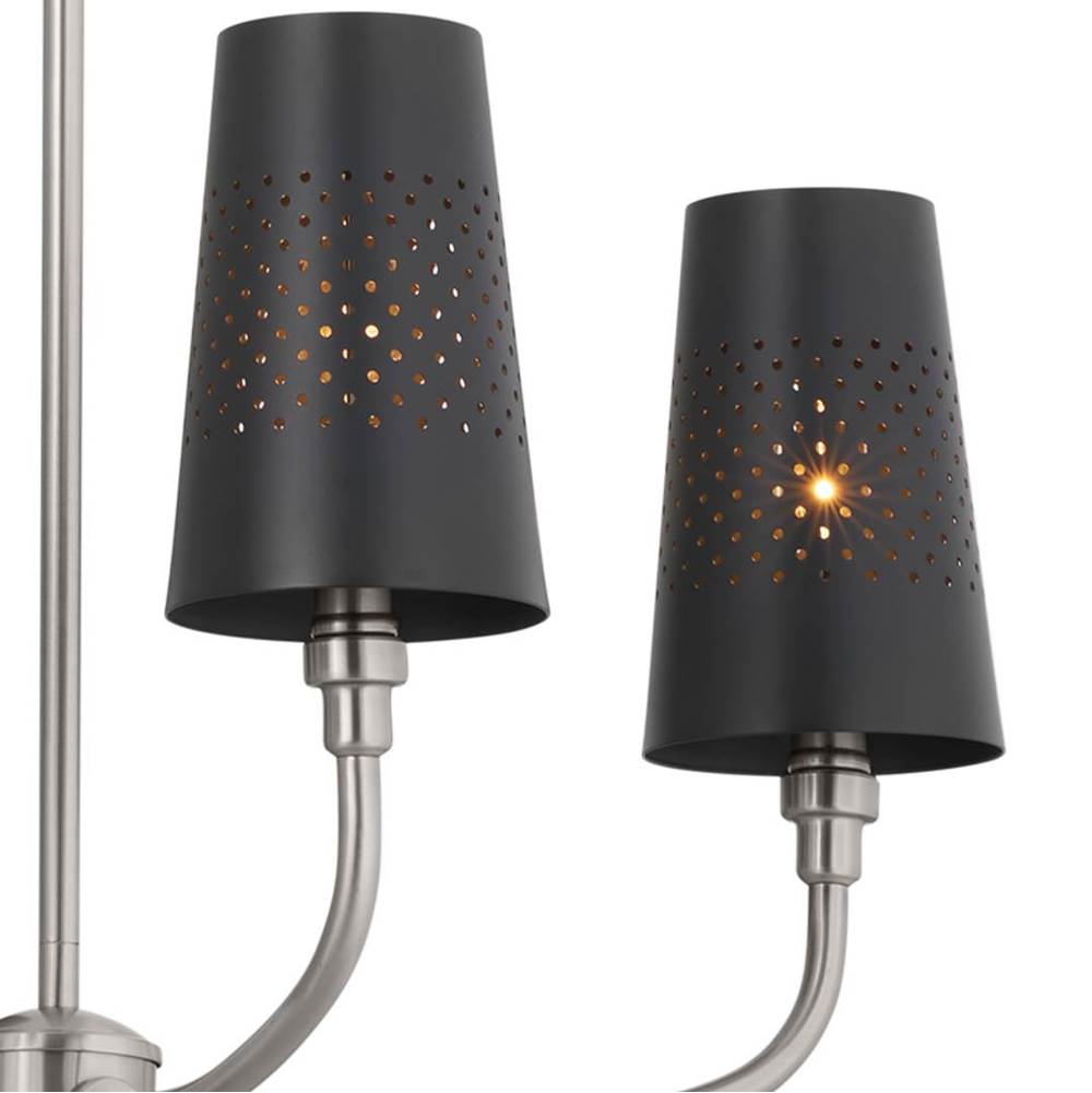 Kichler Lighting 52510CLP Classic Pewter Linear Chandelier 8lt Image 4