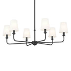Kichler Lighting 52516BK Black Chandelier 6lt Image 3
