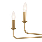 Kichler Lighting 52516BNB Brushed Natural Brass Chandelier 6lt Image 6