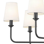Kichler Lighting 52517BK Black Chandelier 8lt Image 4