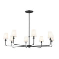 Kichler Lighting 52517BK Black Chandelier 8lt Image 1
