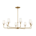 Kichler Lighting 52517BNB Brushed Natural Brass Chandelier 8lt Image 2