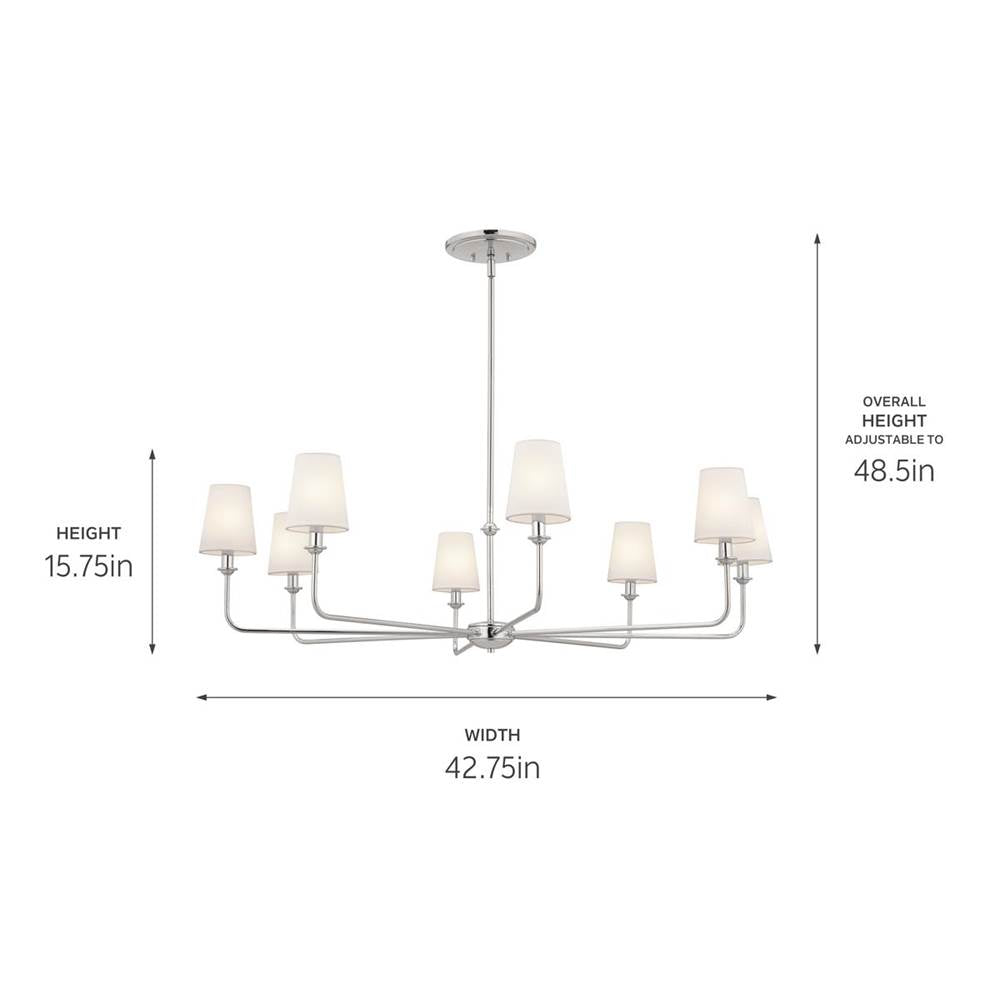 Kichler Lighting Pallas Chandelier 8lt