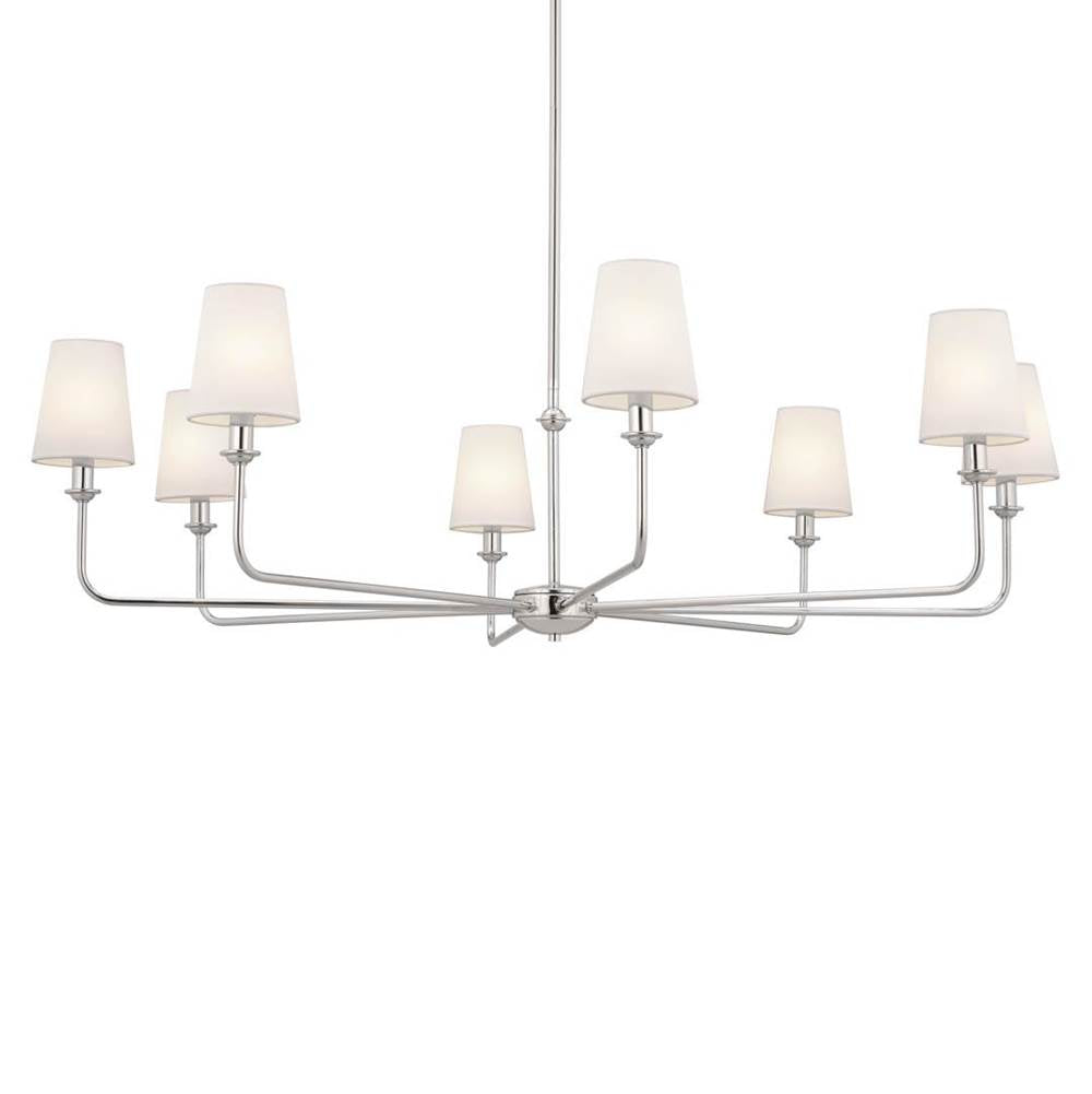 Kichler Lighting 52517PN Polished Nickel Chandelier 8lt Image 3
