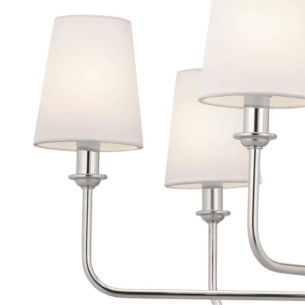 Kichler Lighting 52517PN Polished Nickel Chandelier 8lt Image 4